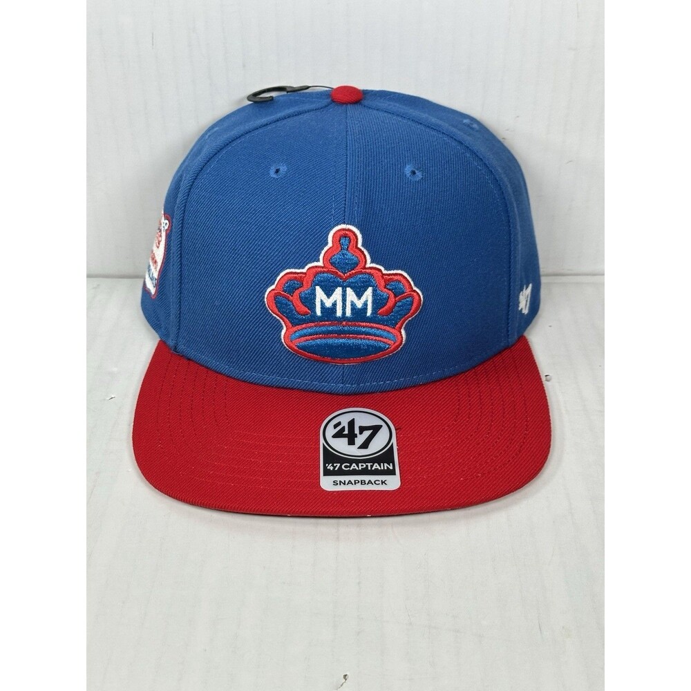 47 Brand Blue Miami Marlins 2021 City Connect Captain Adjustable Snapback Hat